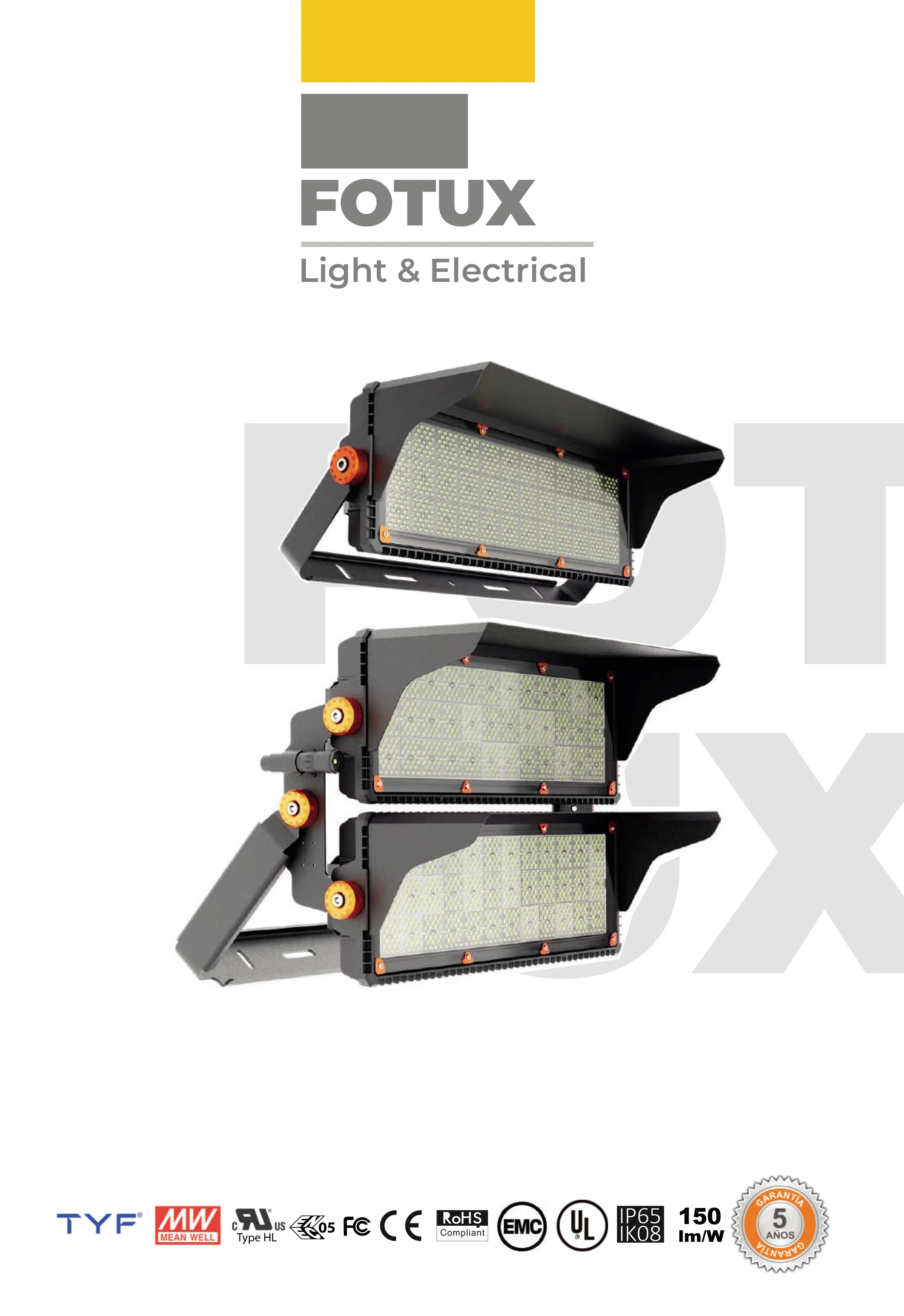 PROYECTOR DE ÁREA GLITE GL FT
